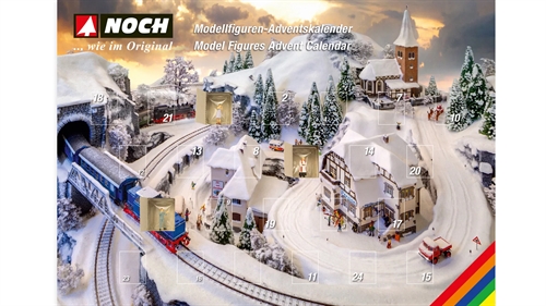 Noch 36997 Figuren-Adventskalender, SPUR N